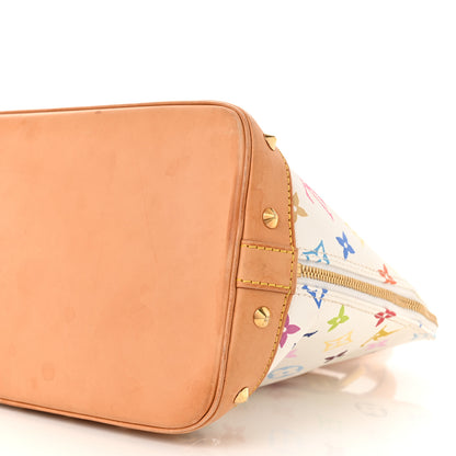 Louis Vuitton Monogram Multicolor Alma White 10 of 12