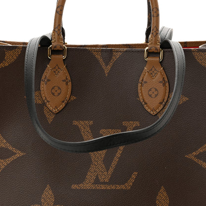 Louis Vuitton Reverse Monogram Giant Onthego MM 8 of 10