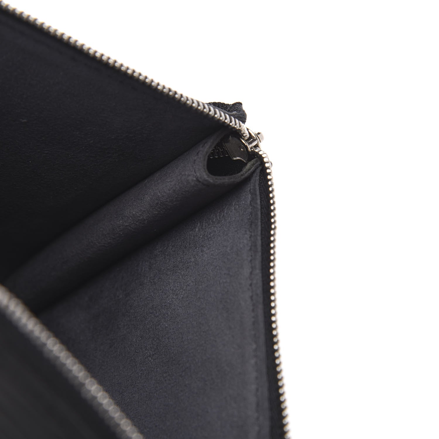 Louis Vuitton Epi Pochette Accessories 24 Black 6 of 9