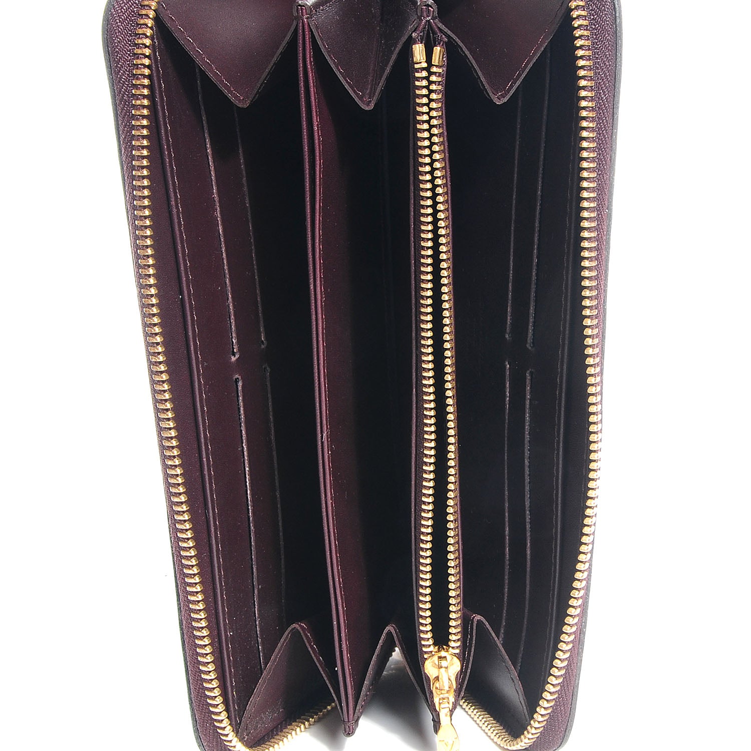Louis Vuitton Vernis Zippy Wallet Amarante 8 of 8