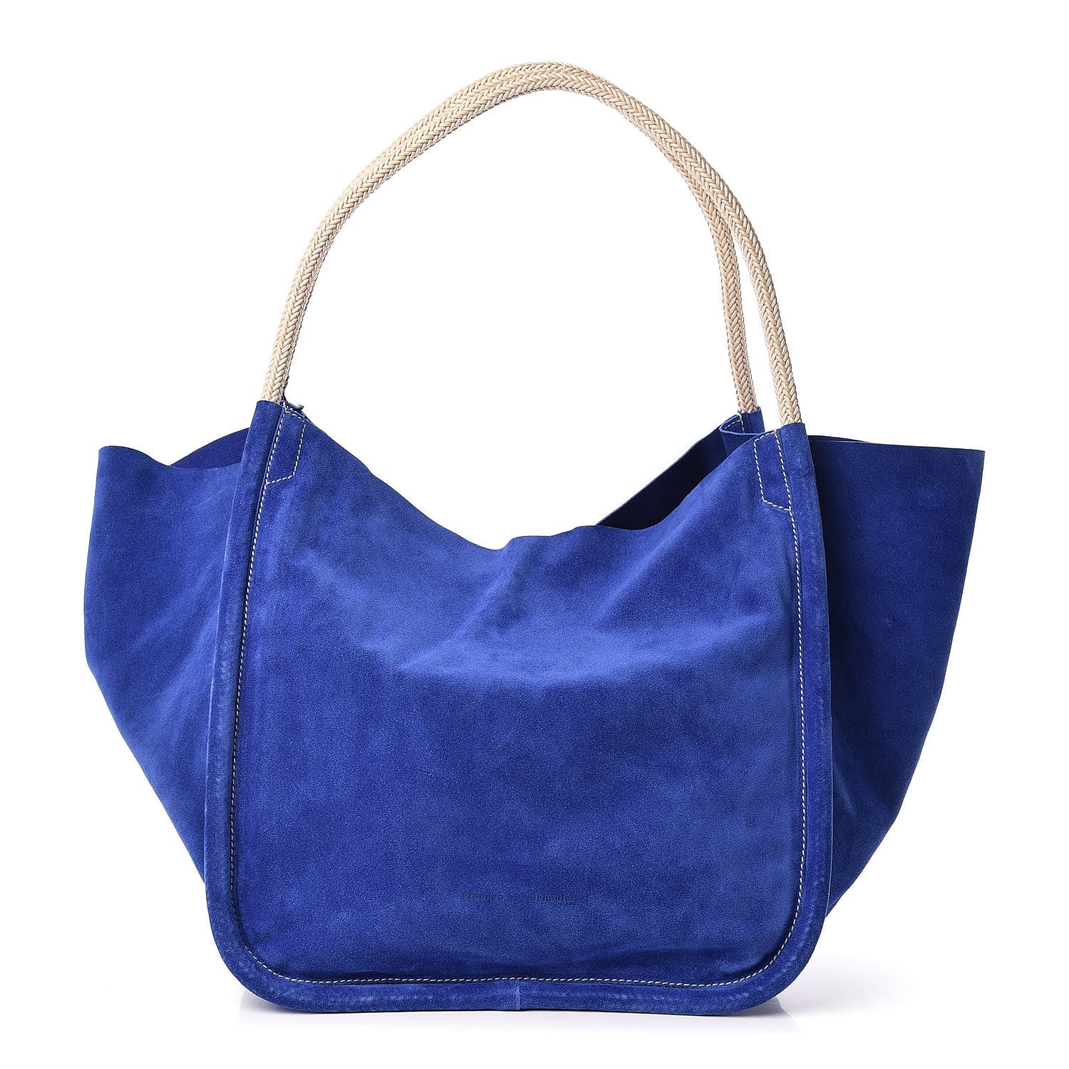 Proenza Schouler Suede Extra Large Tote Lapis 1 of 12