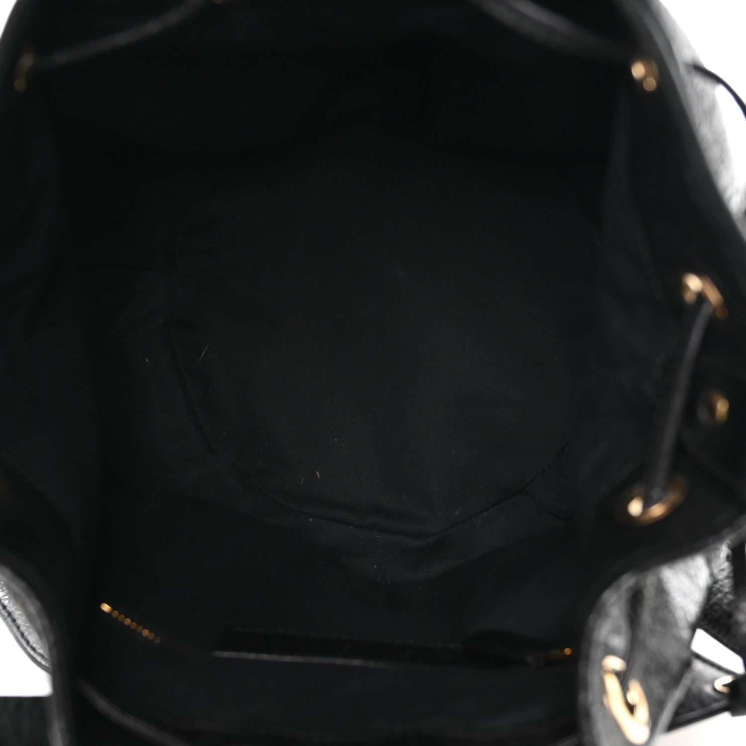 Balenciaga Agneau Giant 12 Gold Hardware Mini Pompon Black 6 of 11