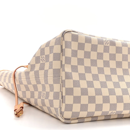 Louis Vuitton Damier Azur Neo Neverfull GM Rose Ballerine 10 of 12