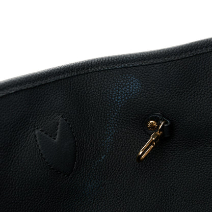 Louis Vuitton Monogram Calfskin Neo Neverfull Inside Out MM Black 15 of 15