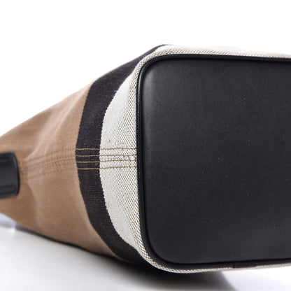 Burberry Canvas Mega Check Mini Ashby Tassel Crossbody Black 6 of 8