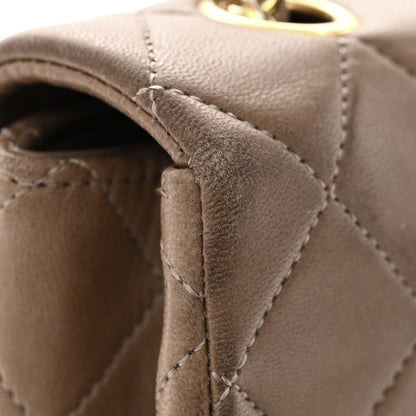 Chanel Lambskin Quilted Medium Single Flap Beige 25 of 27