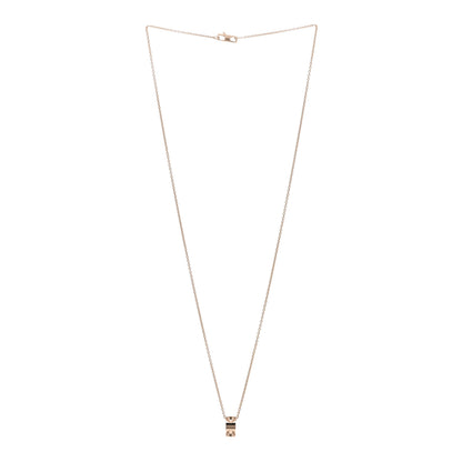 Louis Vuitton 18K Pink Gold Empreinte Pendant Necklace 3 of 4