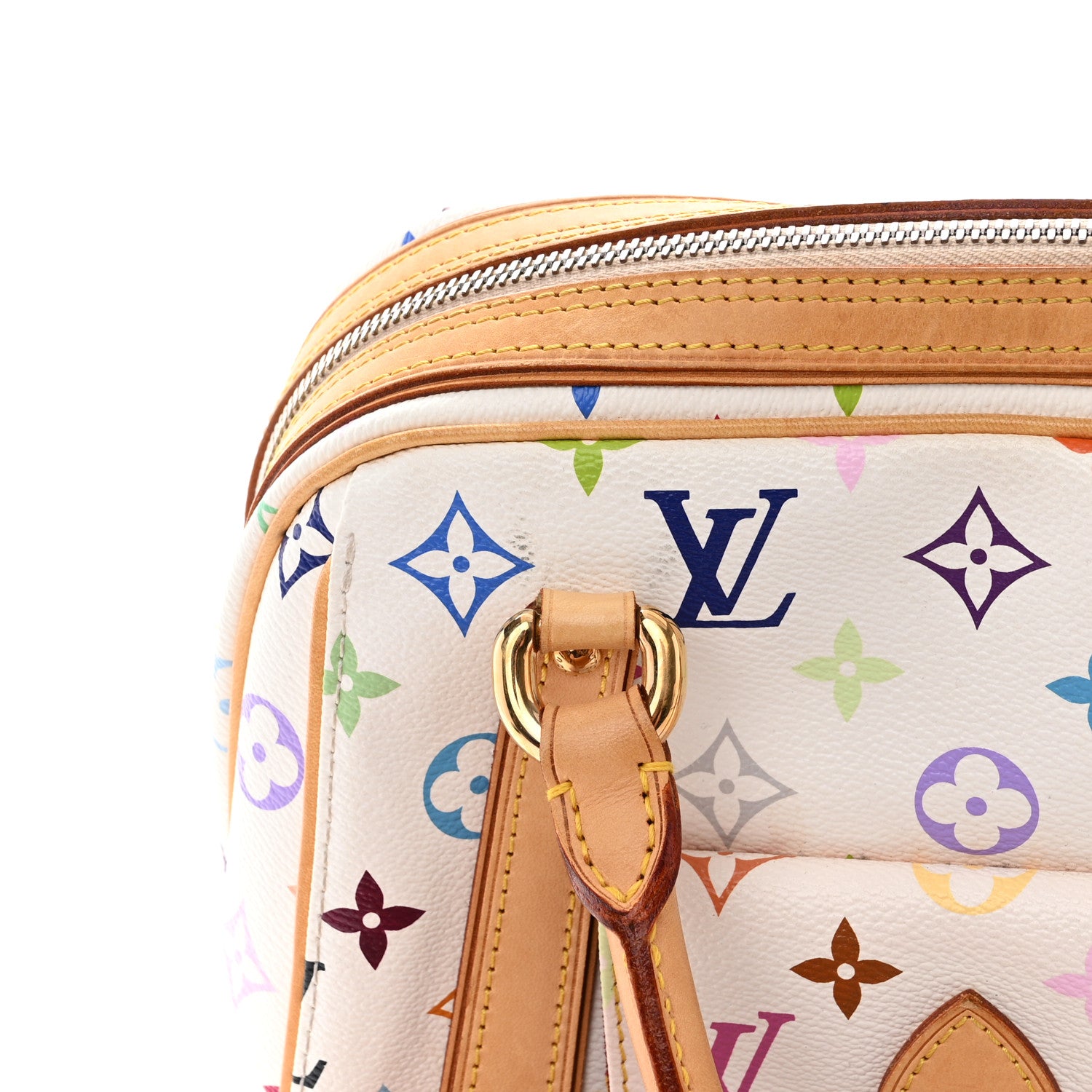 Louis Vuitton Monogram Multicolor Priscilla White 16 of 18