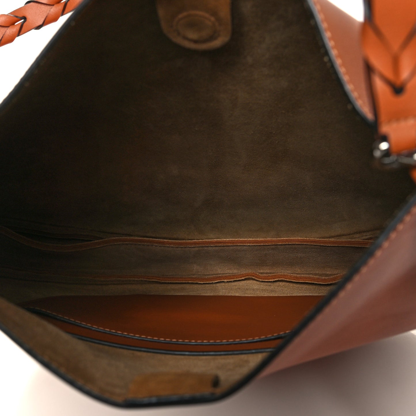 Calfskin Fortune Hobo Tan