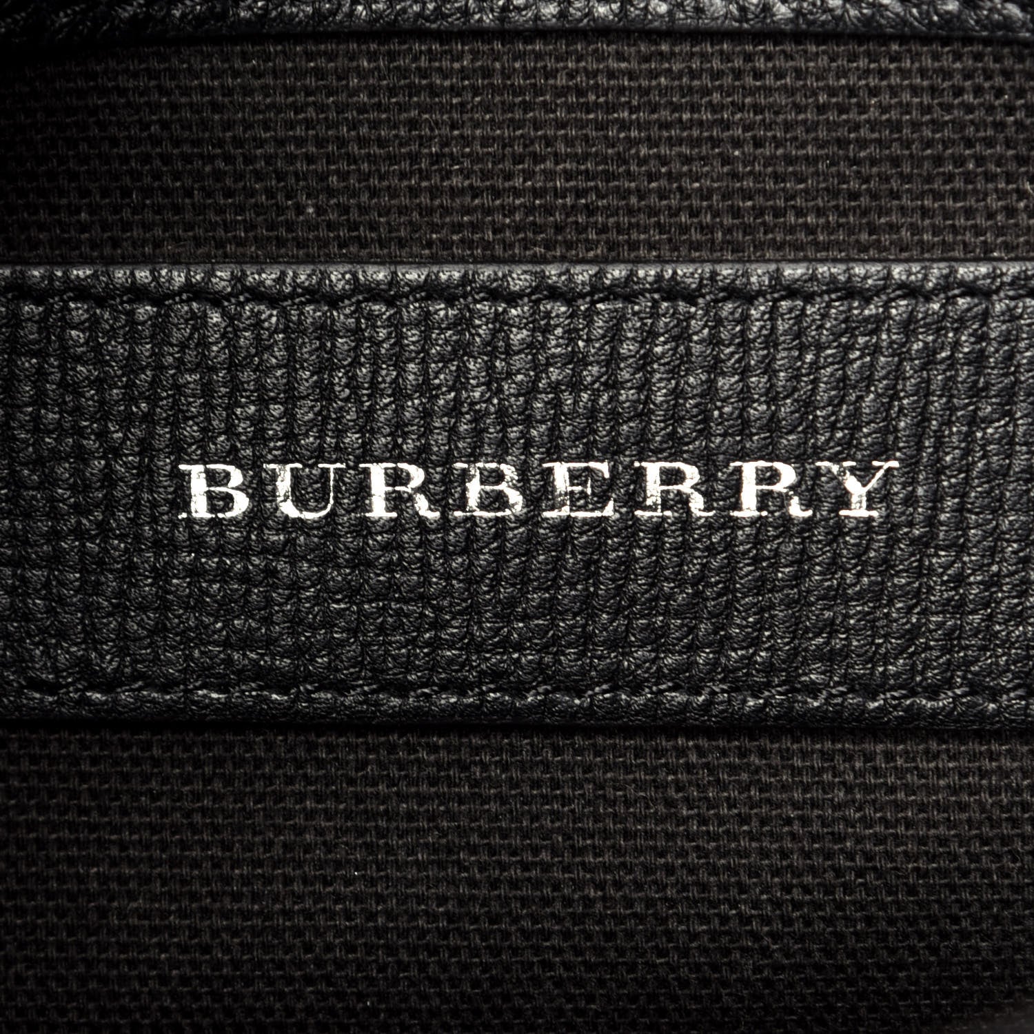 Burberry Derby Calfskin Vintage Check Small Macken Crossbody Bag Black 6 of 9