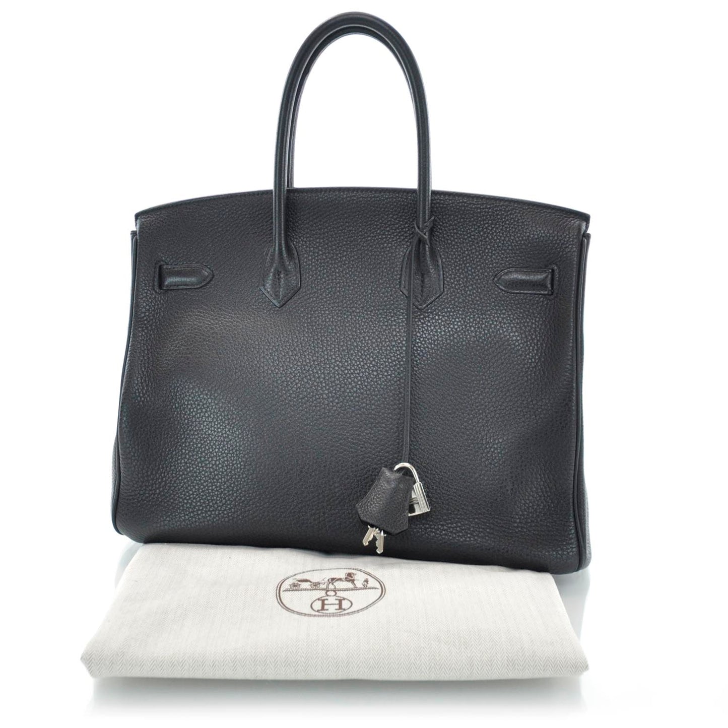 Taurillon Clemence Birkin 35 Black