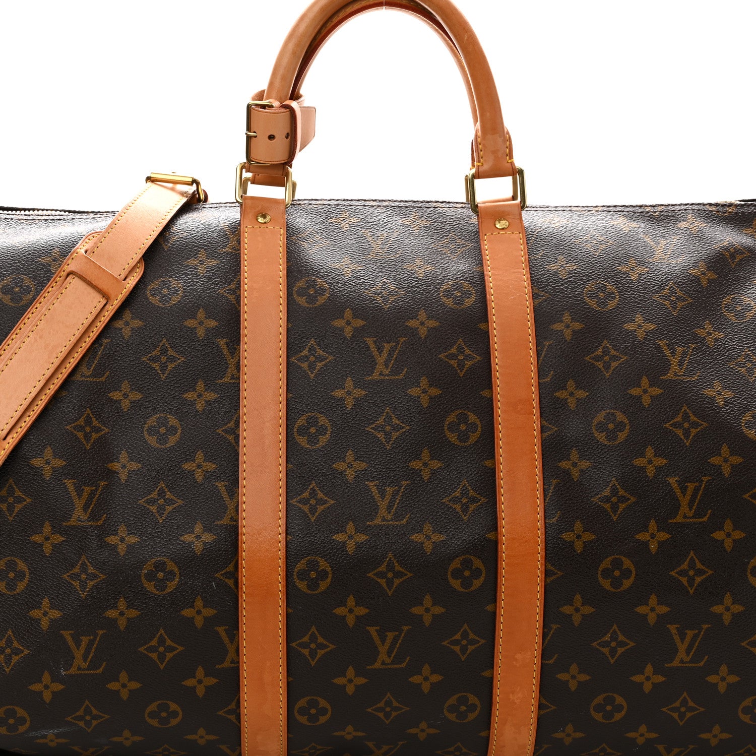 Louis Vuitton Monogram Keepall Bandouliere 55 7 of 9