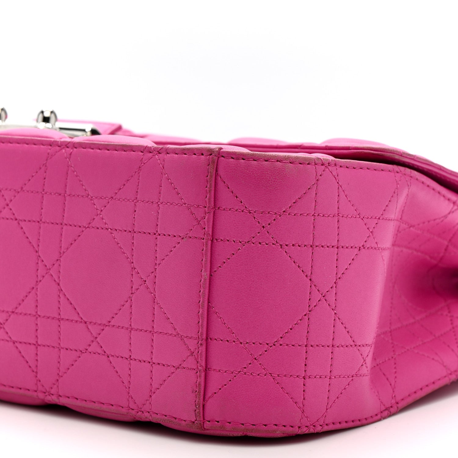 Christian Dior Lambskin Cannage Large Miss Dior Flap Sorbet 11 of 18
