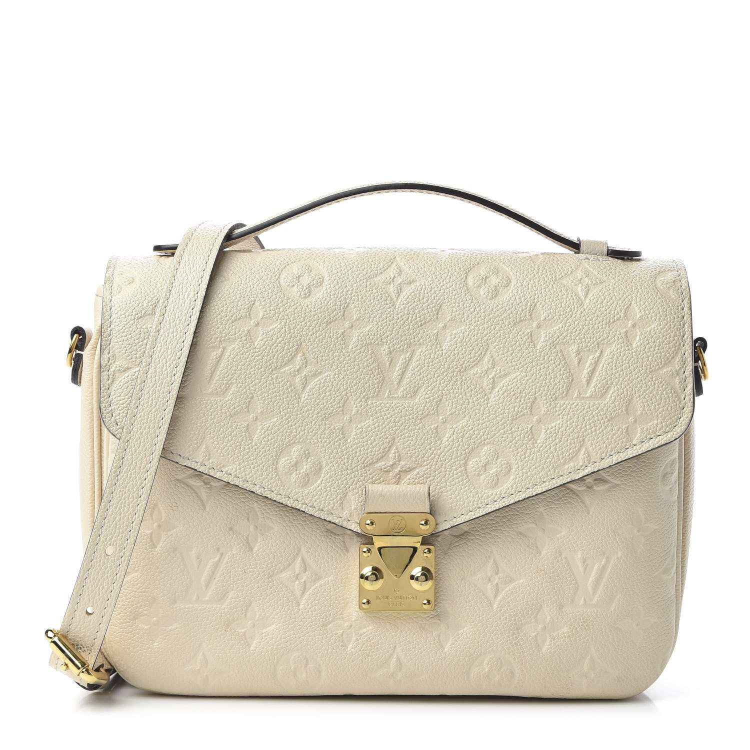 Louis Vuitton Empreinte Pochette Metis Creme 1 of 10
