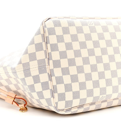 Louis Vuitton Damier Azur Neo Neverfull GM Rose Ballerine 9 of 11