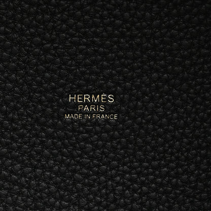 Hermes Taurillon Clemence Picotin Lock 18 PM Black 5 of 12
