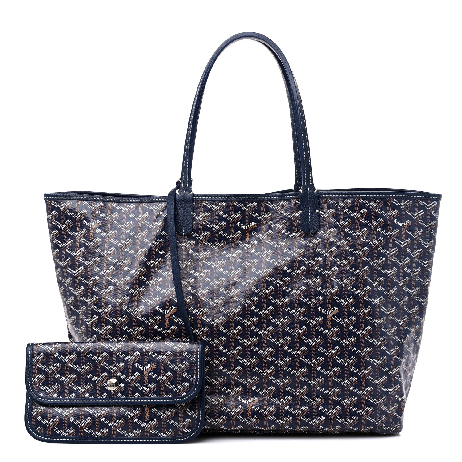 Goyard Goyardine Saint Louis PM Navy 1 of 12