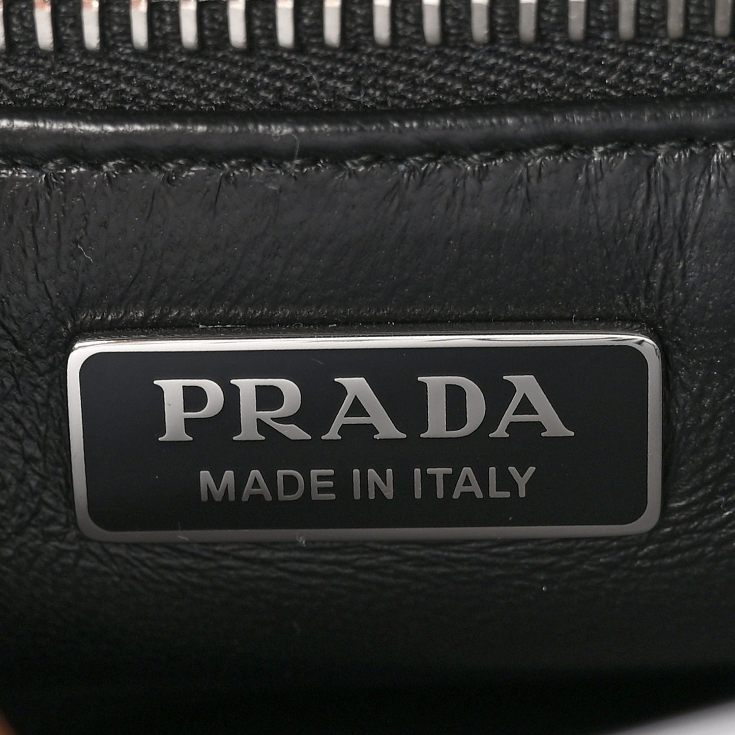 Nappa Soft Padded Re-Edition 2002 Moon Bag Black