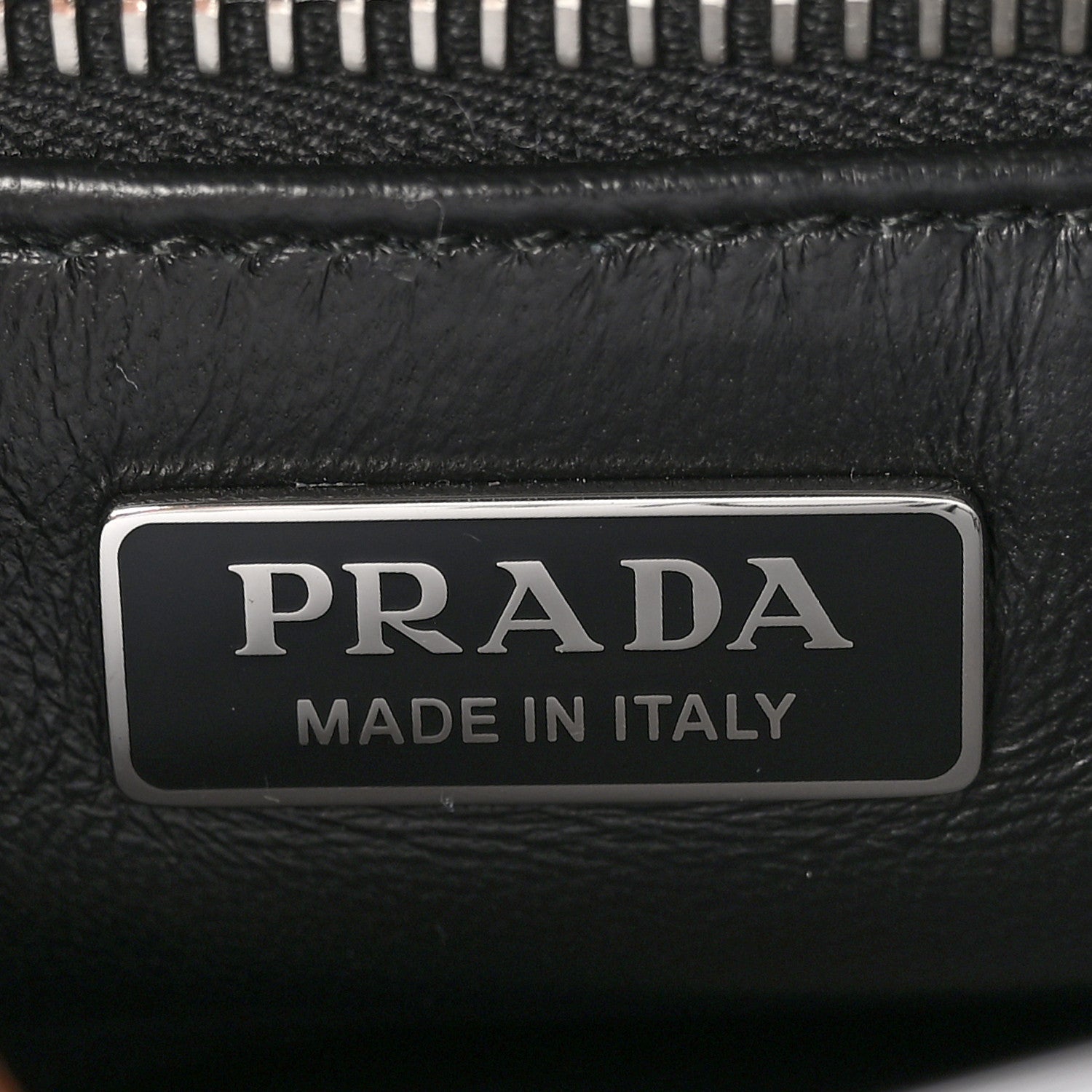 Prada Nappa Soft Padded Re-Edition 2002 Moon Bag Black 6 of 9