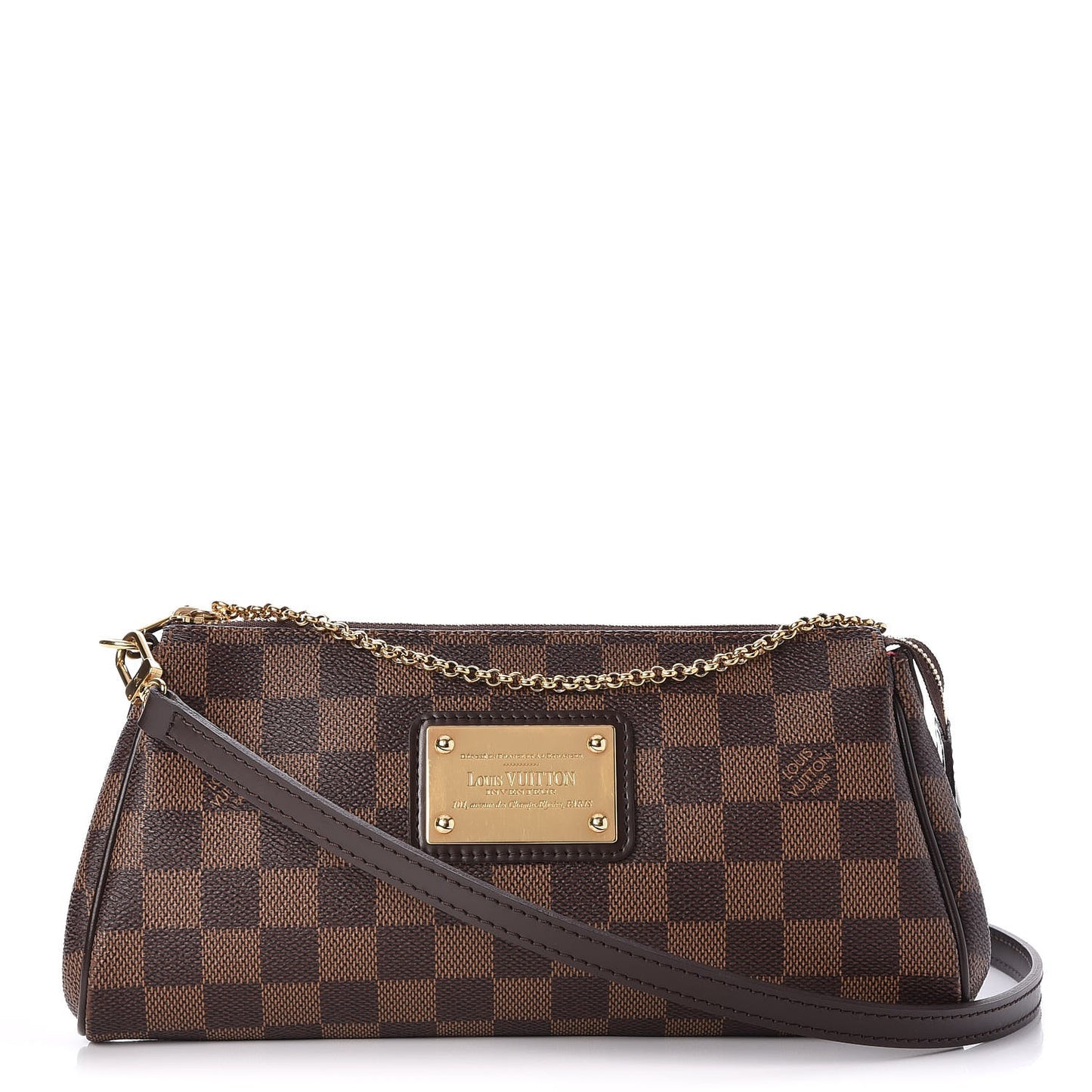 Damier Ebene Eva Clutch