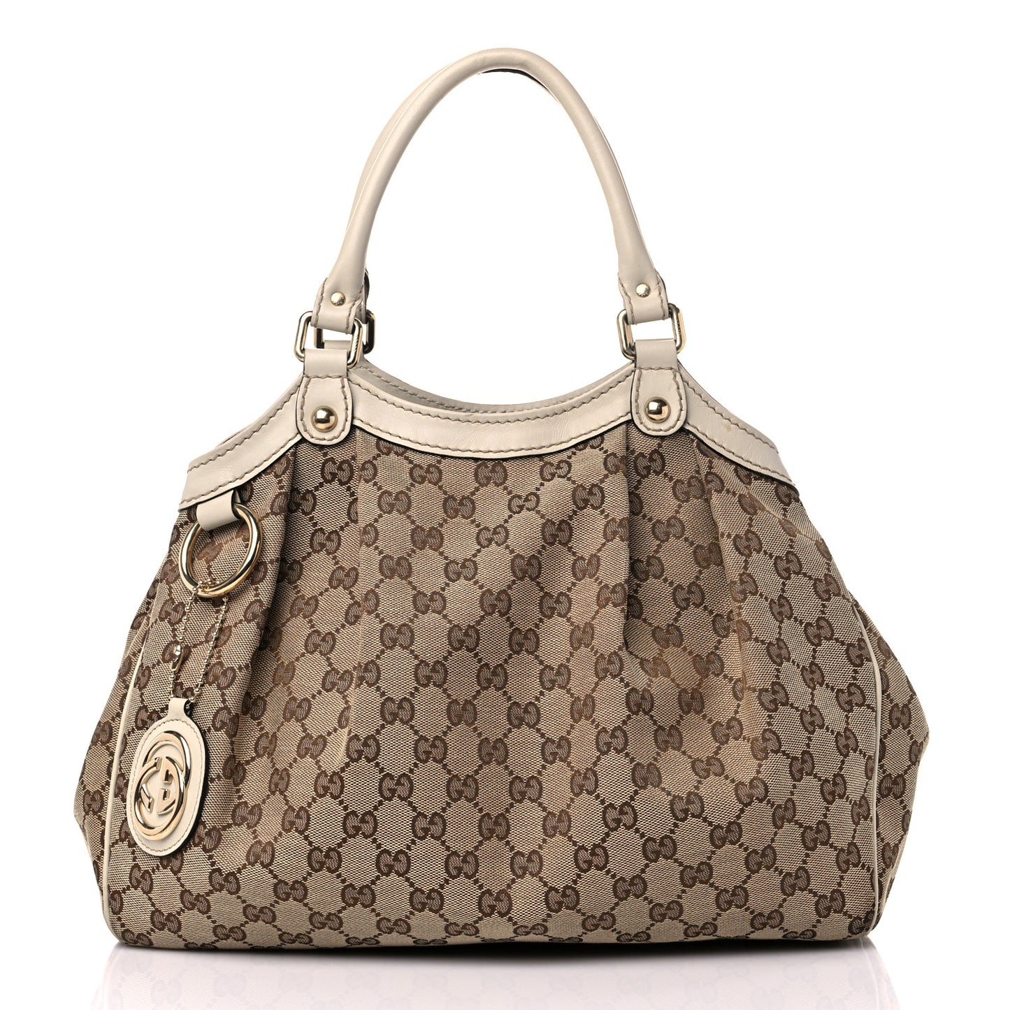 Monogram Medium Sukey Tote Off White