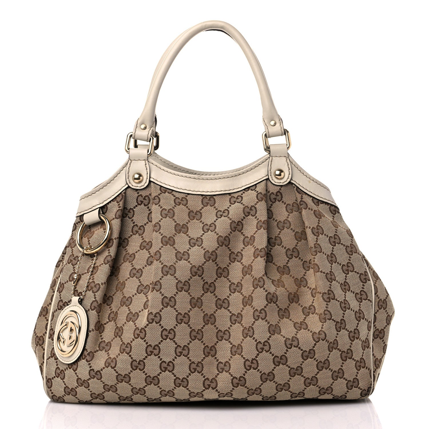 Gucci Monogram Medium Sukey Tote Off White 1 of 16