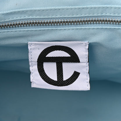 Telfar Vegan Leather Medium Shopping Bag Cerulean 6 of 14