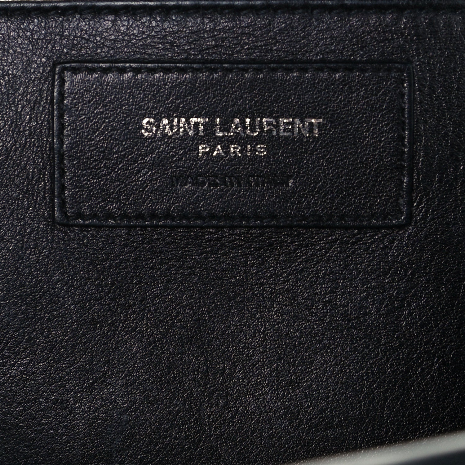 Saint Laurent Calfskin Small Monogram Cabas Black 6 of 13