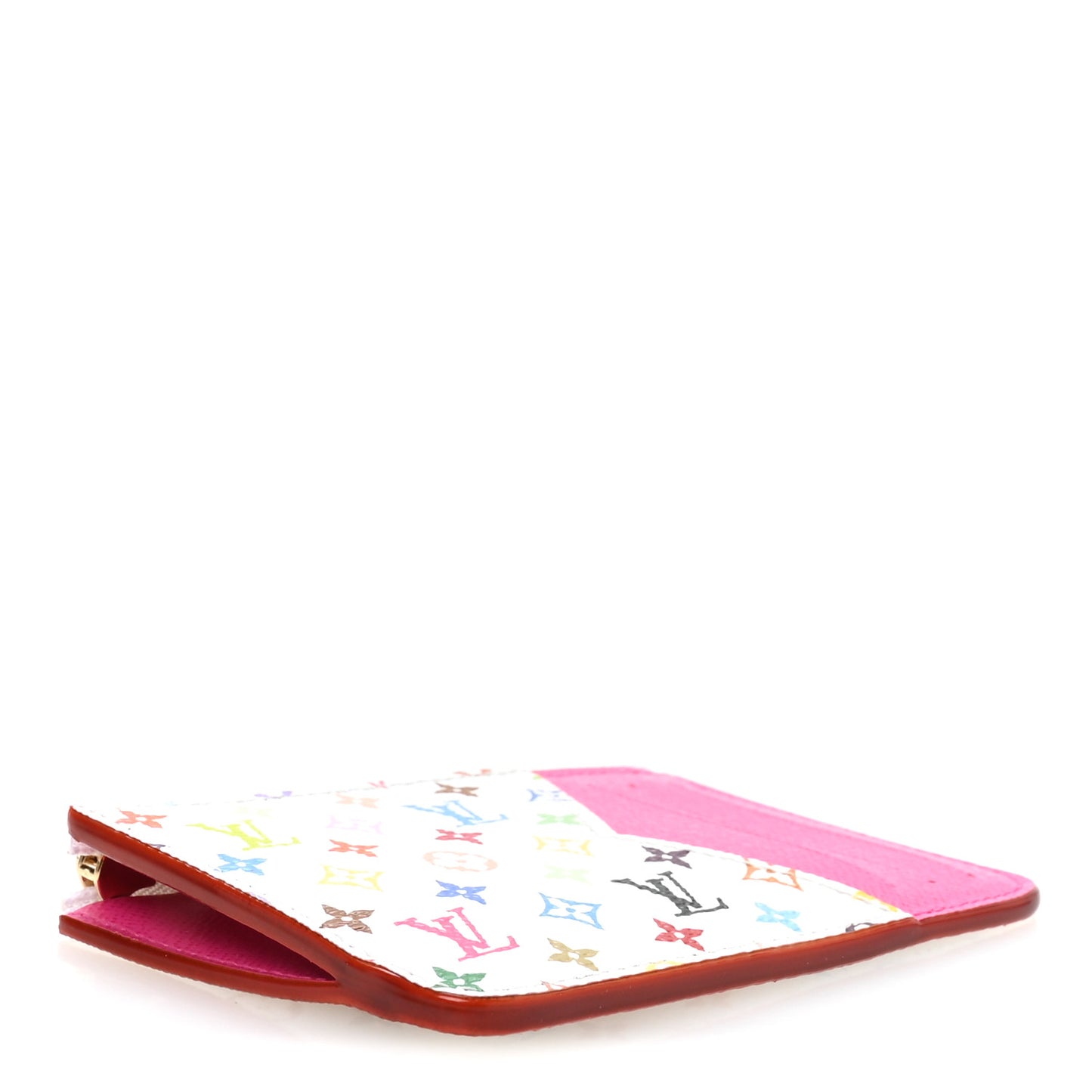 LV X TM Monogram Romy Card Holder Kawaii Pink