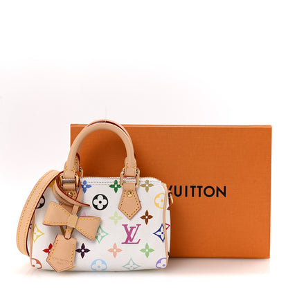 Louis Vuitton LV X TM Monogram Multicolor Nano Speedy White 18 of 19