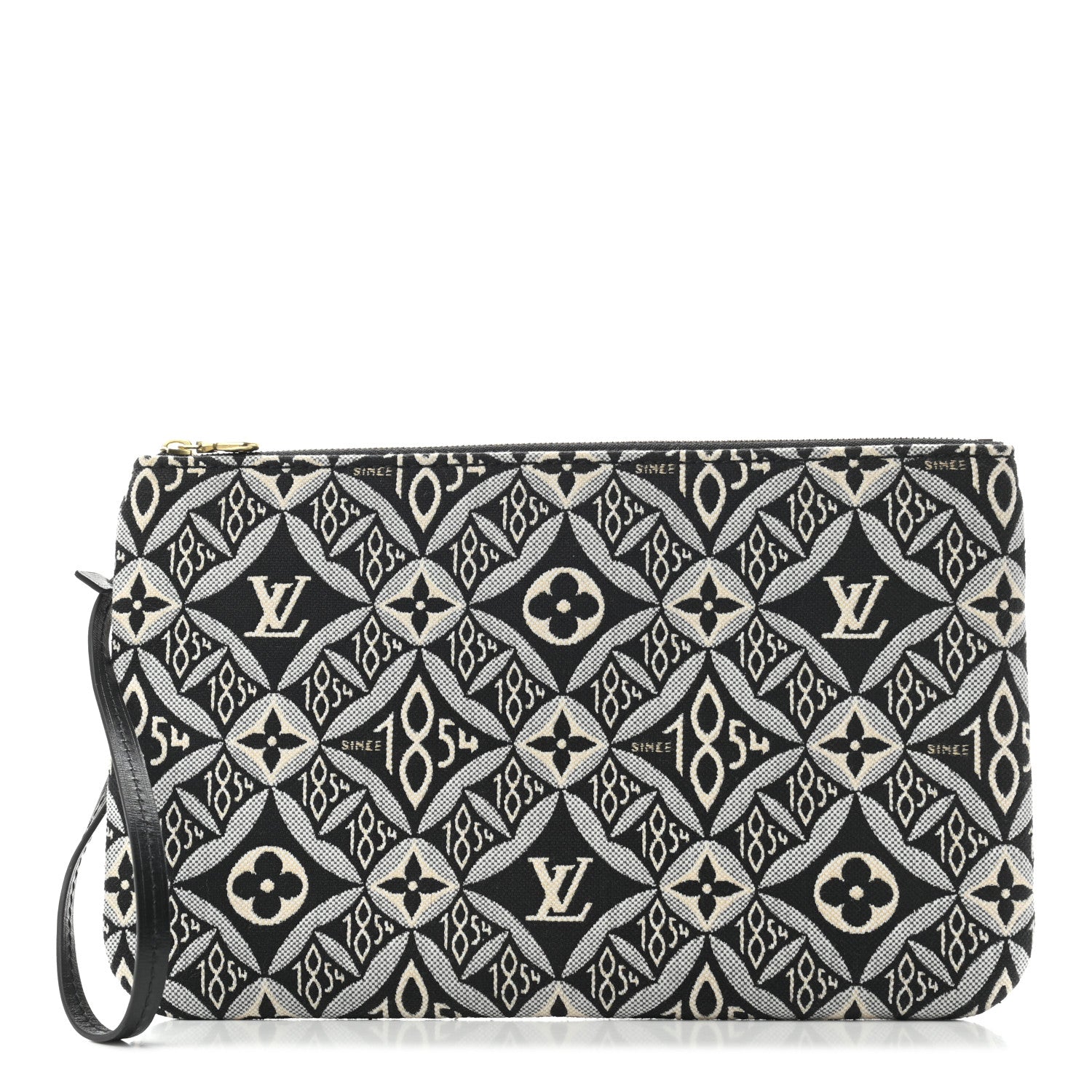 Louis Vuitton Jacquard Since 1854 Neverfull MM GM Pochette Grey 1 of 7