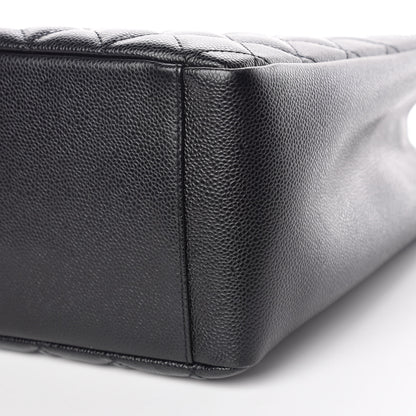 Chanel Caviar Quilted Grand Shopping Tote GST Black 9 of 11
