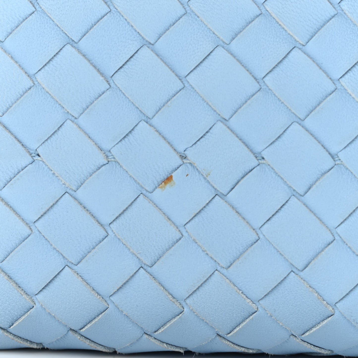 Nappa Intrecciato Baby Olimpia Shoulder Bag Ciel