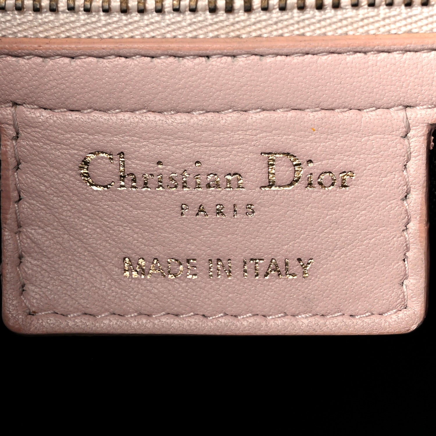 Christian Dior Lambskin Cannage Large Lady Dior Light Pink 7 of 12