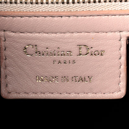 Christian Dior Lambskin Cannage Large Lady Dior Light Pink 7 of 12