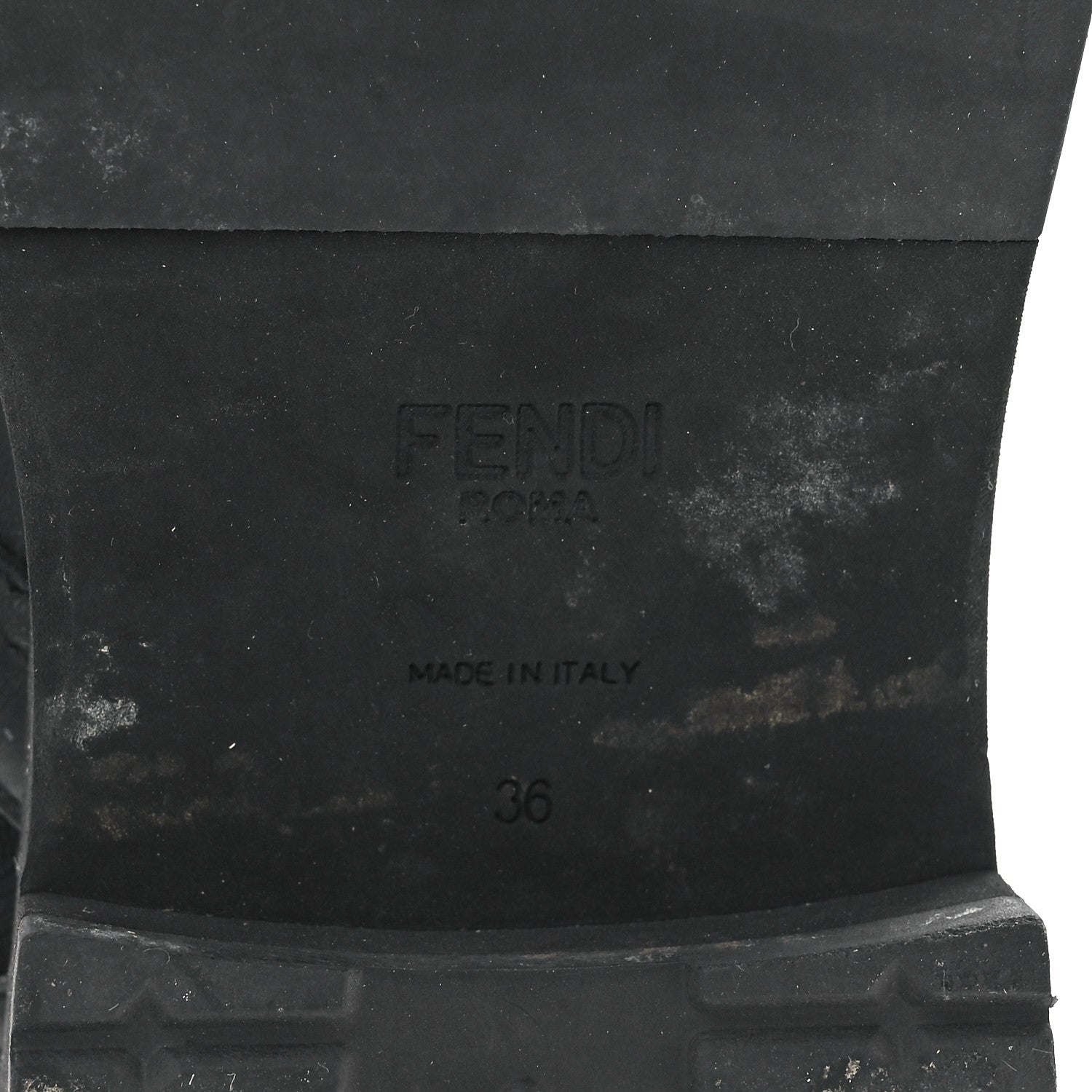 Fendi Calfskin Stretch Fabric Rockoko Biker Boots 36 Tobacco Black Marino 6 of 8