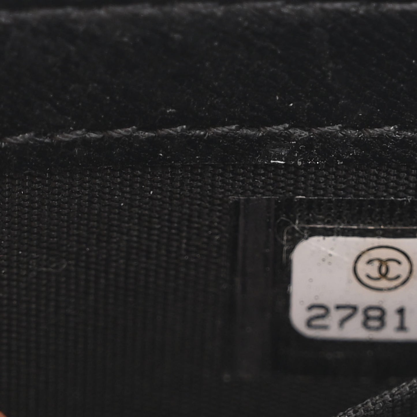 Lambskin Quilted Mini Trendy CC Chain Wallet Black