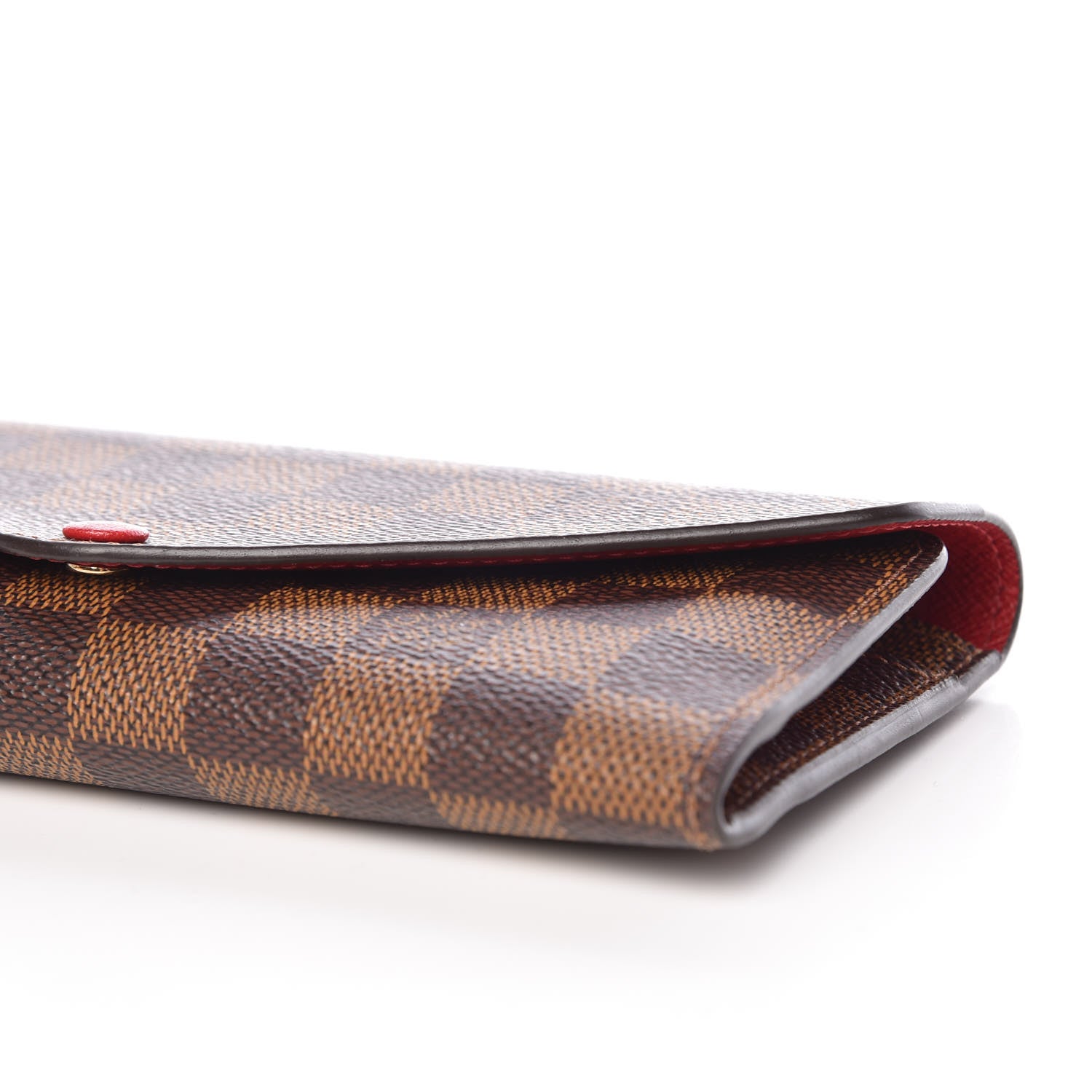 Louis Vuitton Damier Ebene Josephine Wallet Red 11 of 12