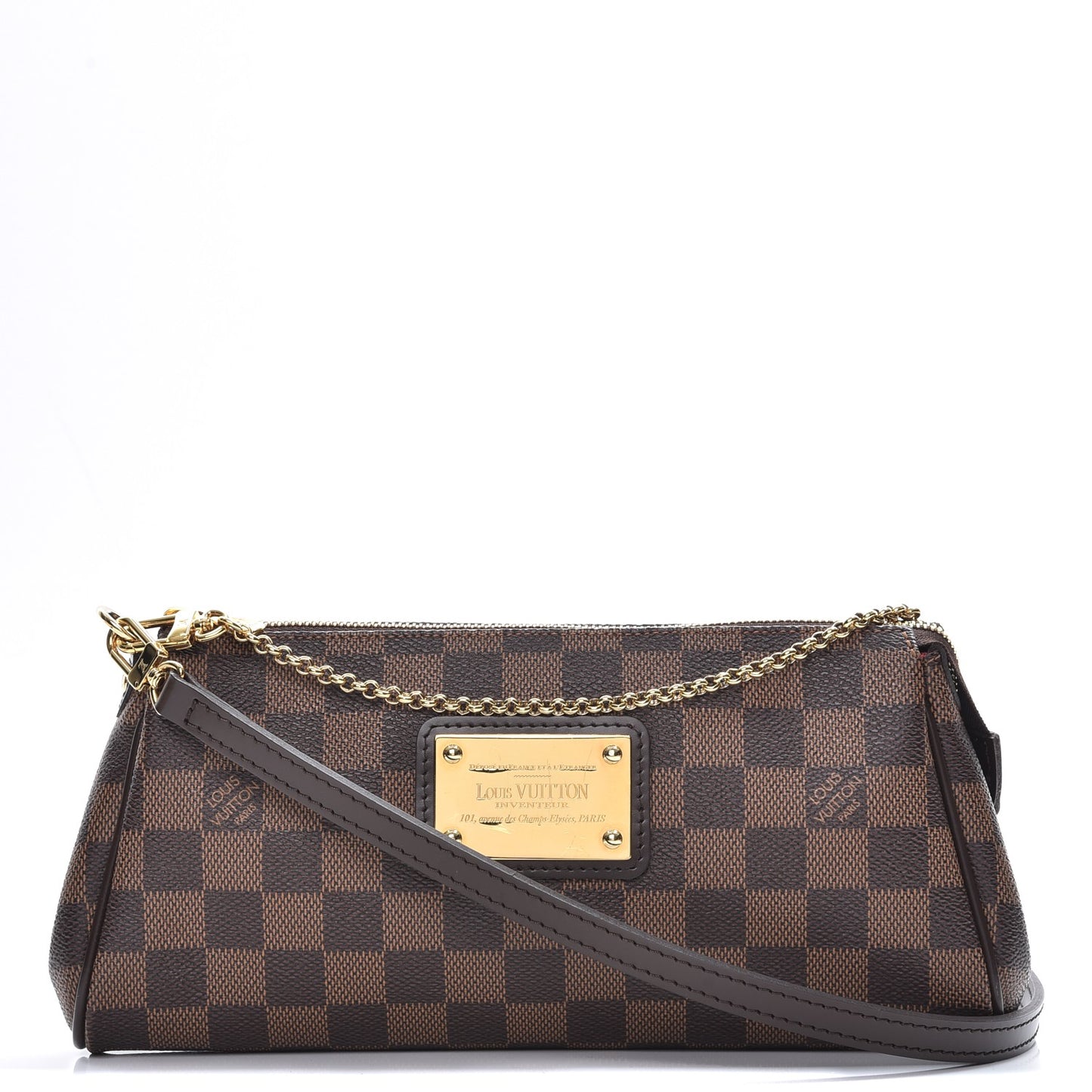 Damier Ebene Eva Clutch