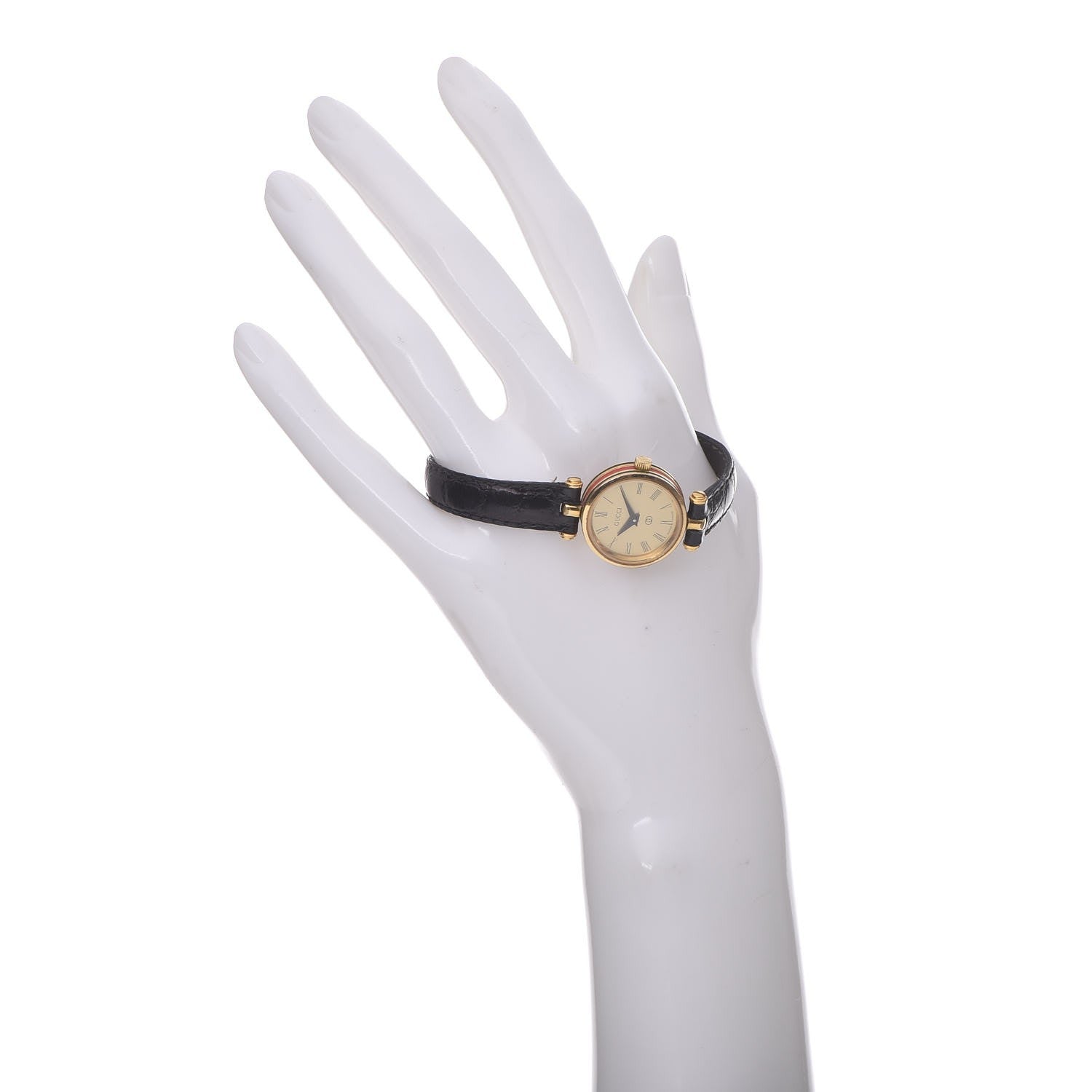 Gucci Stainless Steel Calfskin 21mm 2000L Quartz Watch 2 of 11