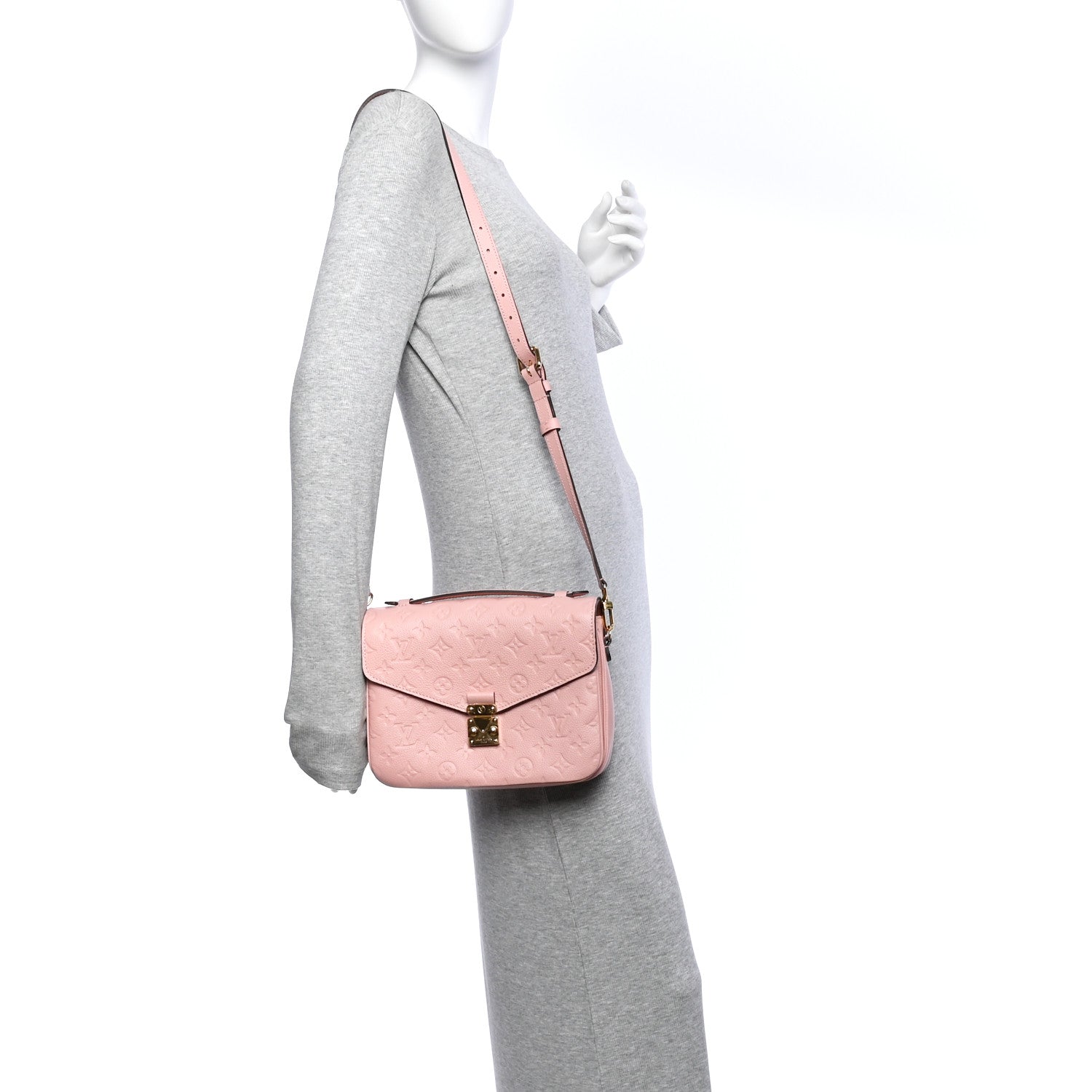 Louis Vuitton Empreinte Pochette Metis Rose Poudre 2 of 10