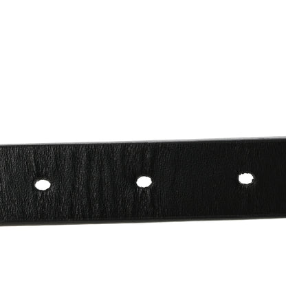 Christian Dior Calfskin 30 Montaigne Reversible Belt  80 32 Black Multicolor 3 of 6