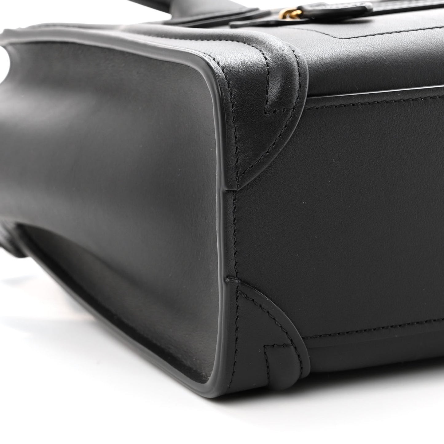 Smooth Calfskin Nano Luggage Black