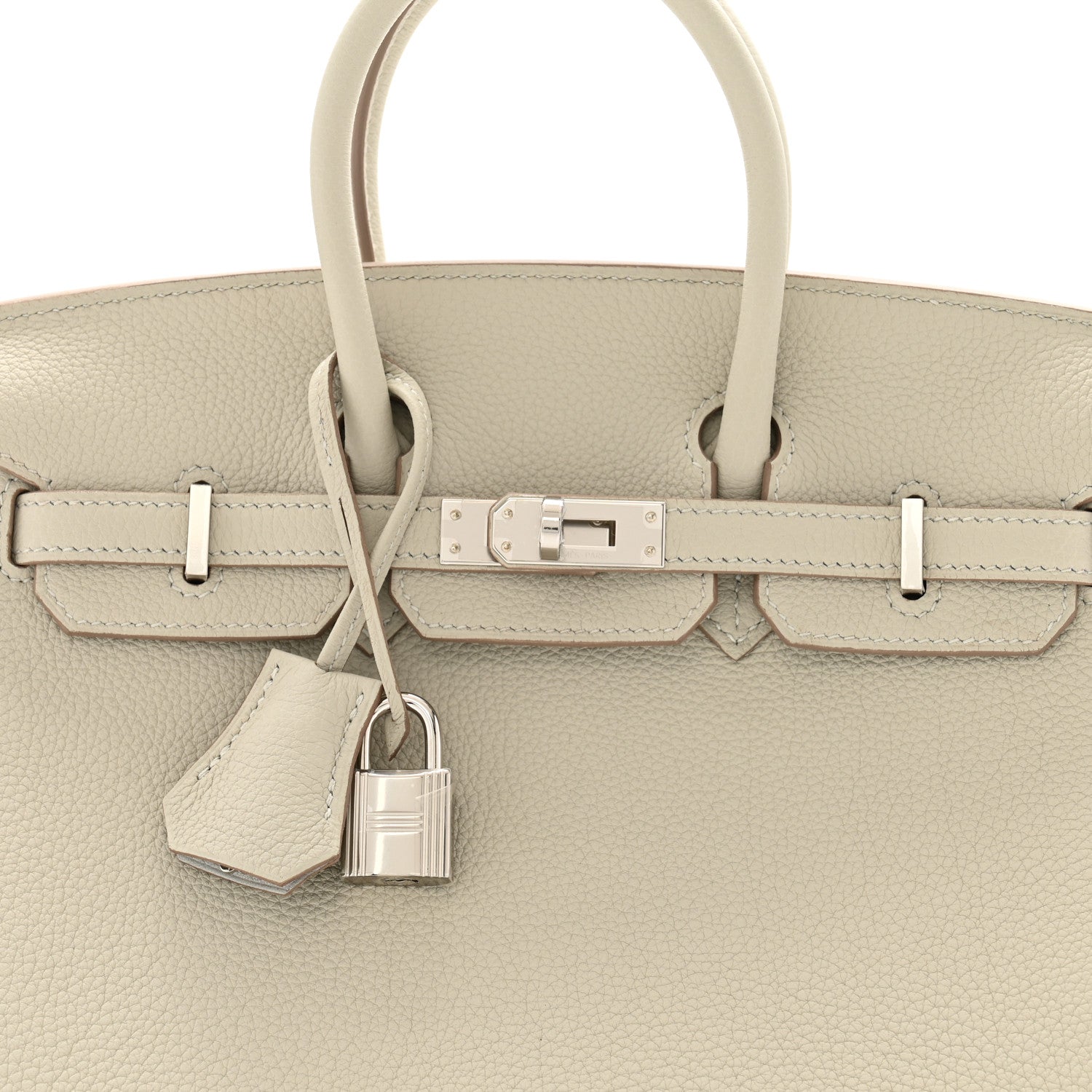 Hermes Togo Birkin 25 Gris Perle 8 of 12