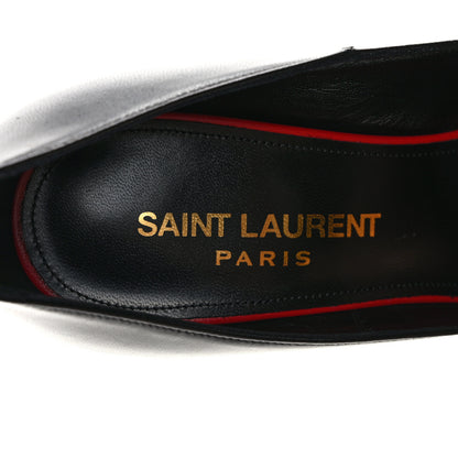 Saint Laurent Calfskin Zoe 105 Pumps 35 Black 7 of 8