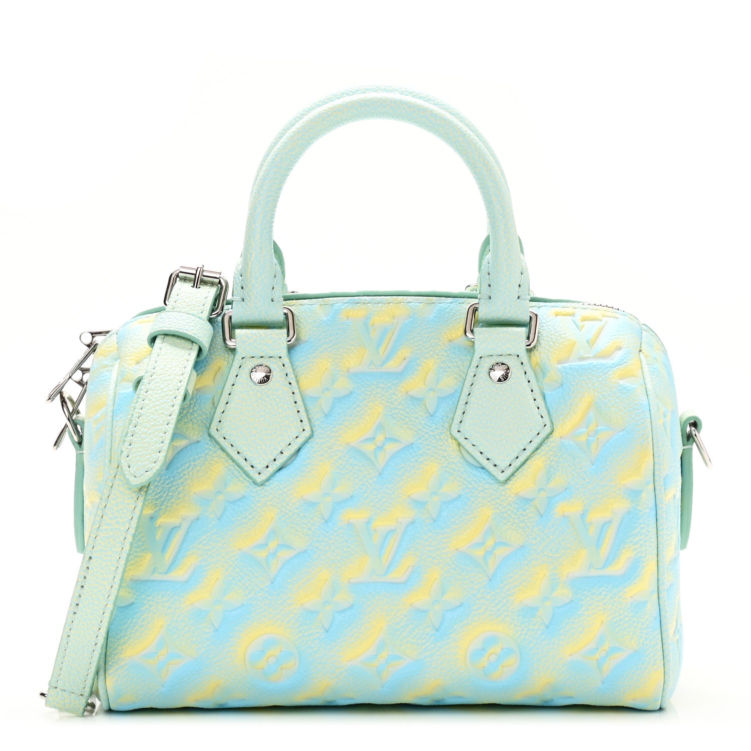 Louis Vuitton Empreinte Monogram Summer Stardust Speedy 20 Water Green 1 of 9