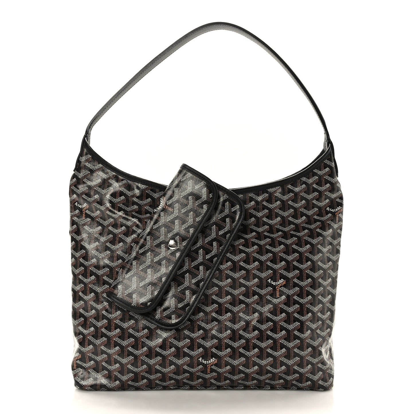 Goyardine Boheme Hobo Black