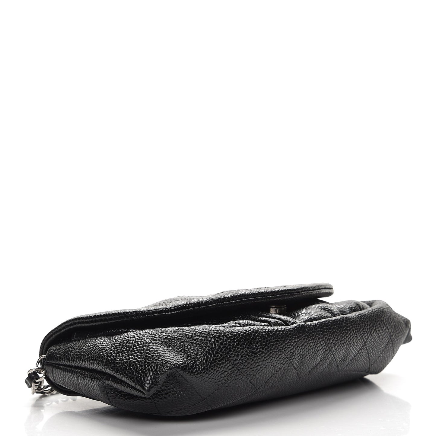 Caviar Half Moon Wallet On Chain WOC Black