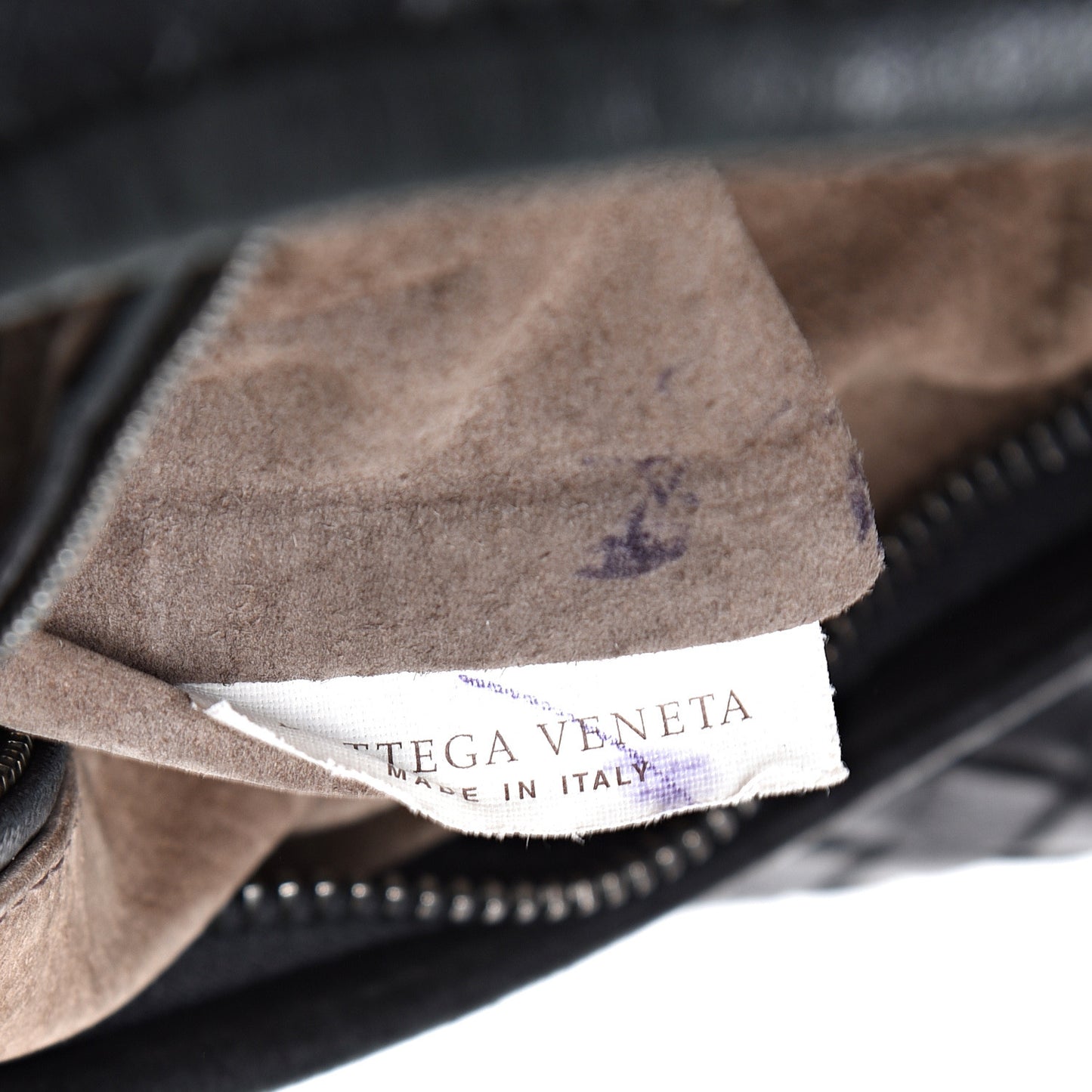 Nappa Intrecciato Large Veneta Hobo Black