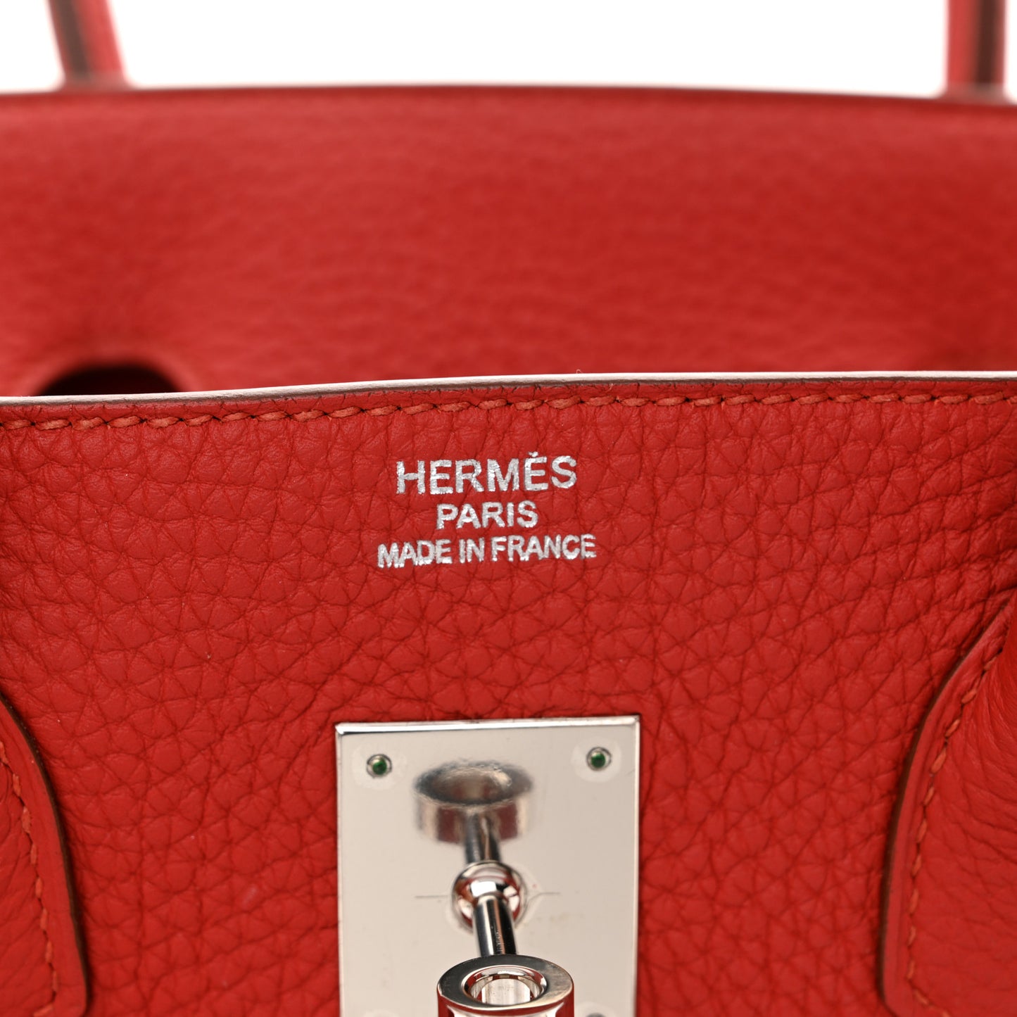 Togo Birkin 35 Rouge Casaque